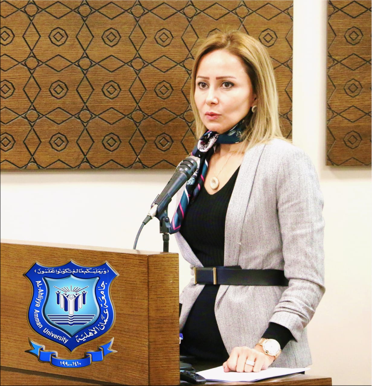 الدكتورة نيفين أبو زيد ألف مبروك شهادة الماجستير الجديدة