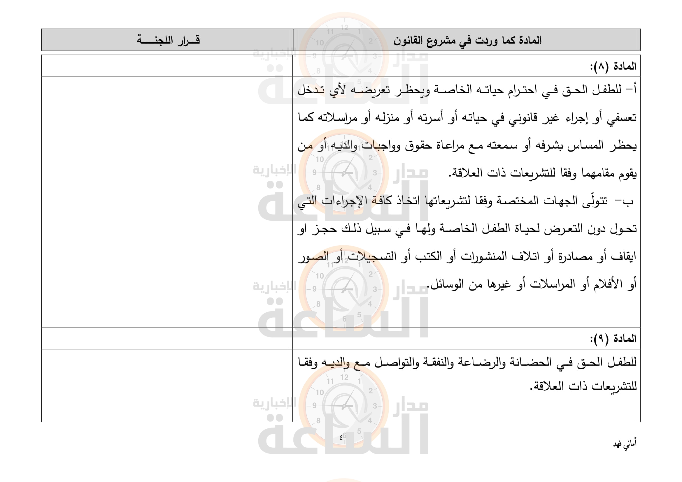 Madar Al-Saa Images