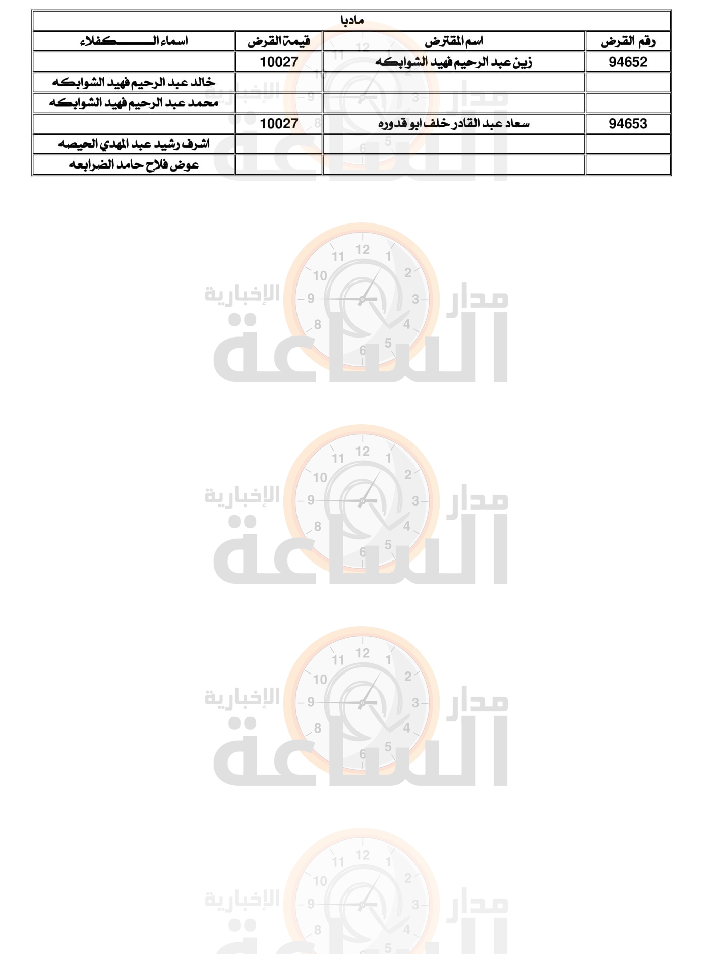 Madar Al-Saa Images