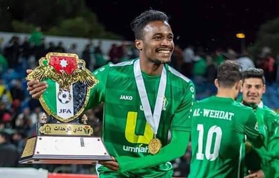 مدافع منتخبنا الوطني عبدالله نصيب&nbsp;