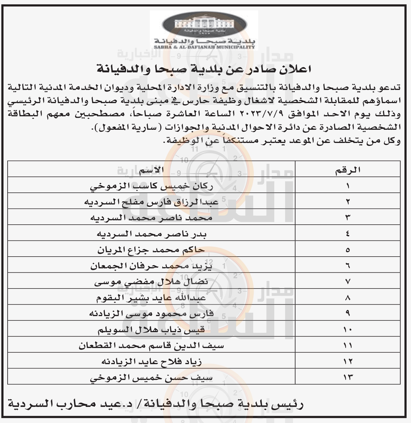 Madar Al-Saa Images 0.715133094956764