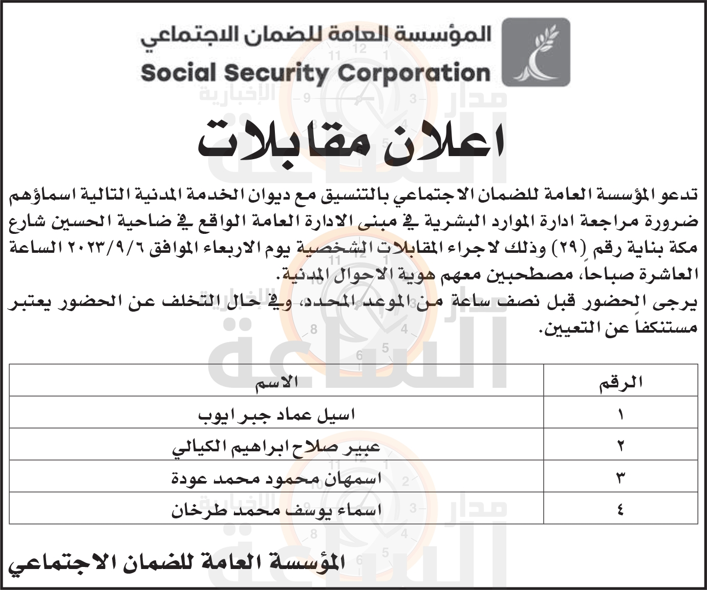 Madar Al-Saa Images 0.725890863472703