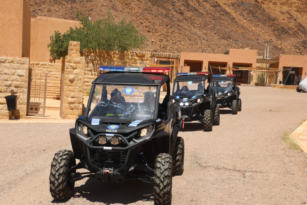 مديرية الأمن العام تسير دراجات الدفع الرباعي لتعزيز الأمن البيئي والسياحي (صور)