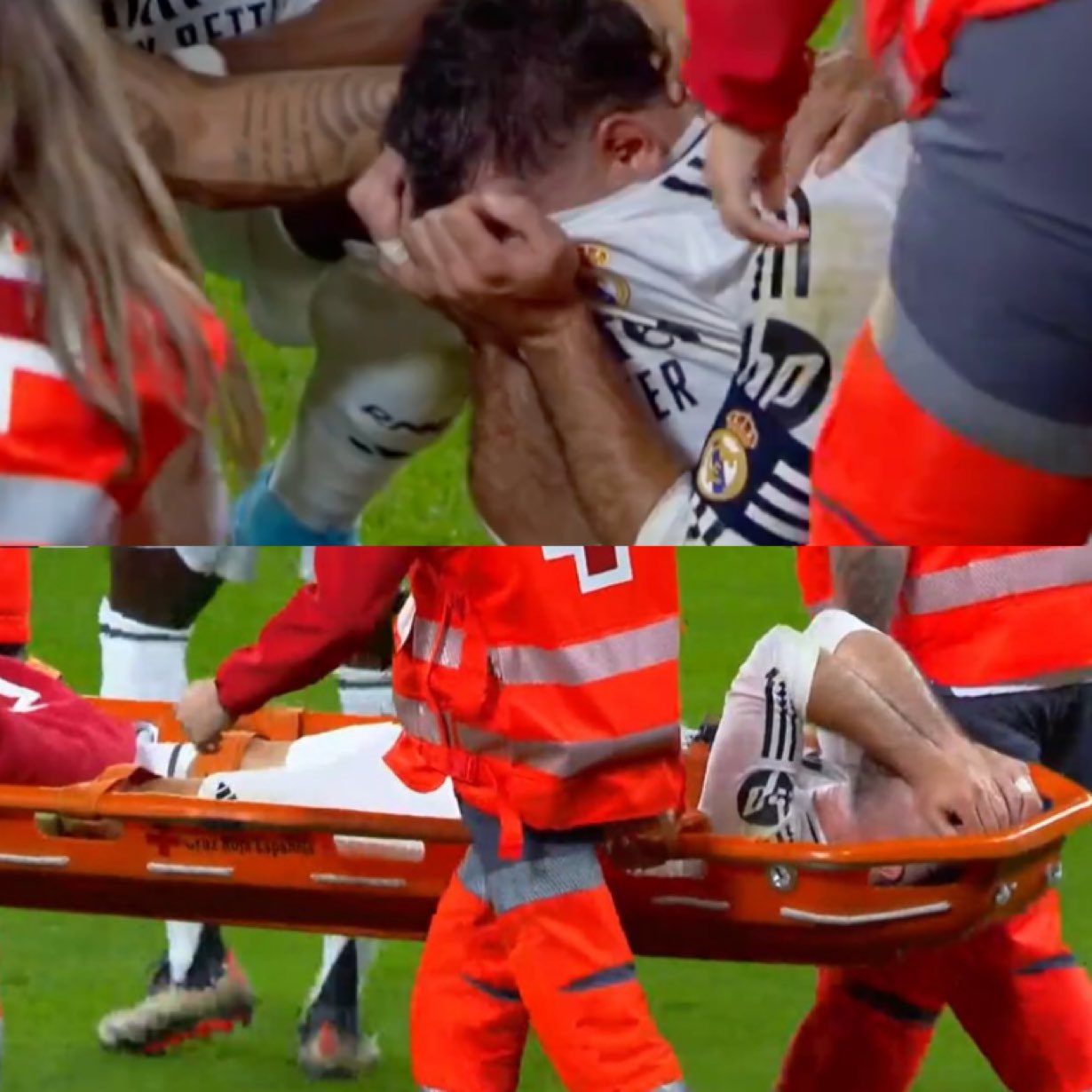 كارفاخال يعلن إصابته بتمزق خطير في الصليبي (صور)