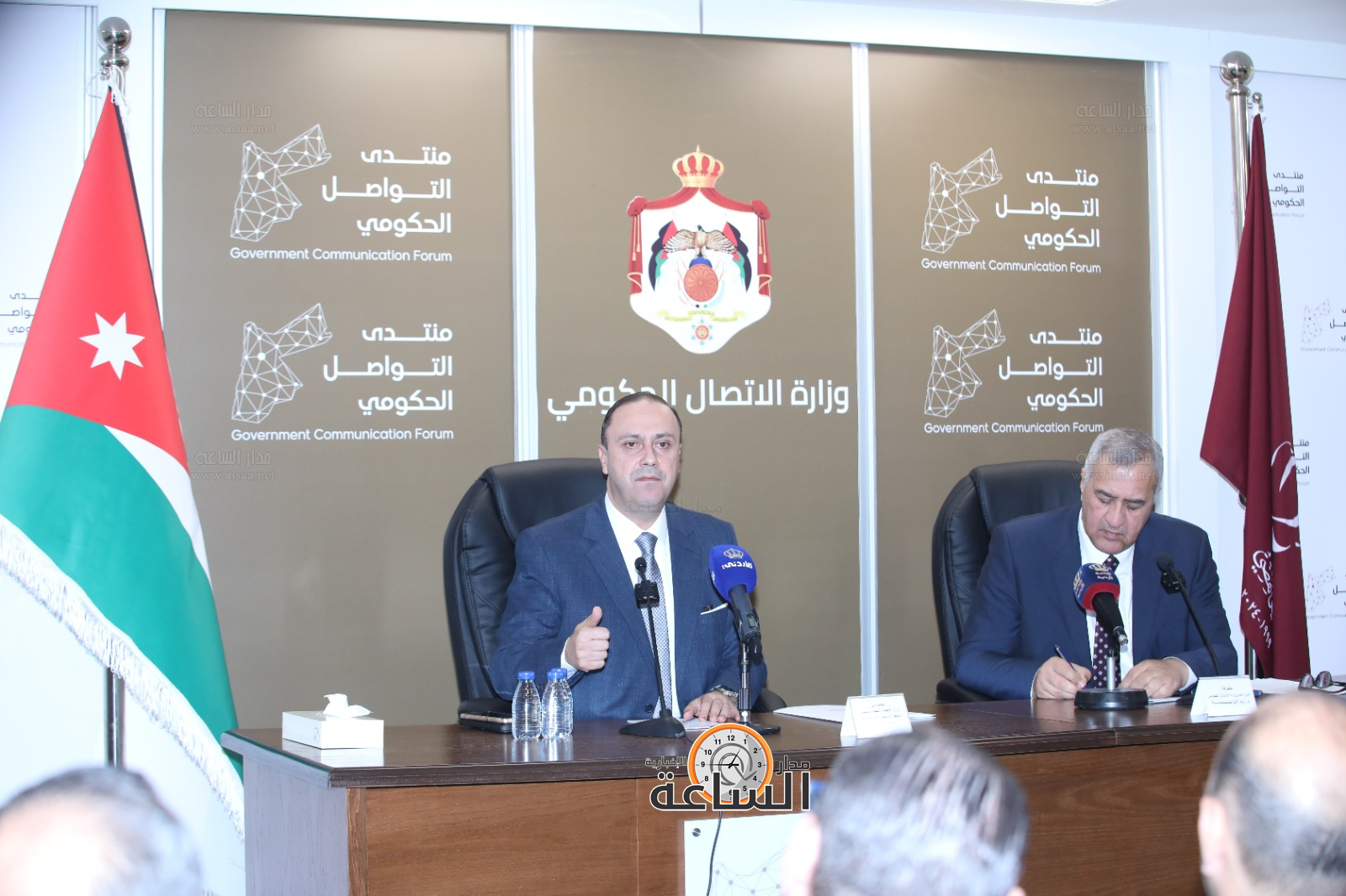 المومني للناطقين الإعلاميين: الخبر ليس فقط إعلانا عن قرار (صور)