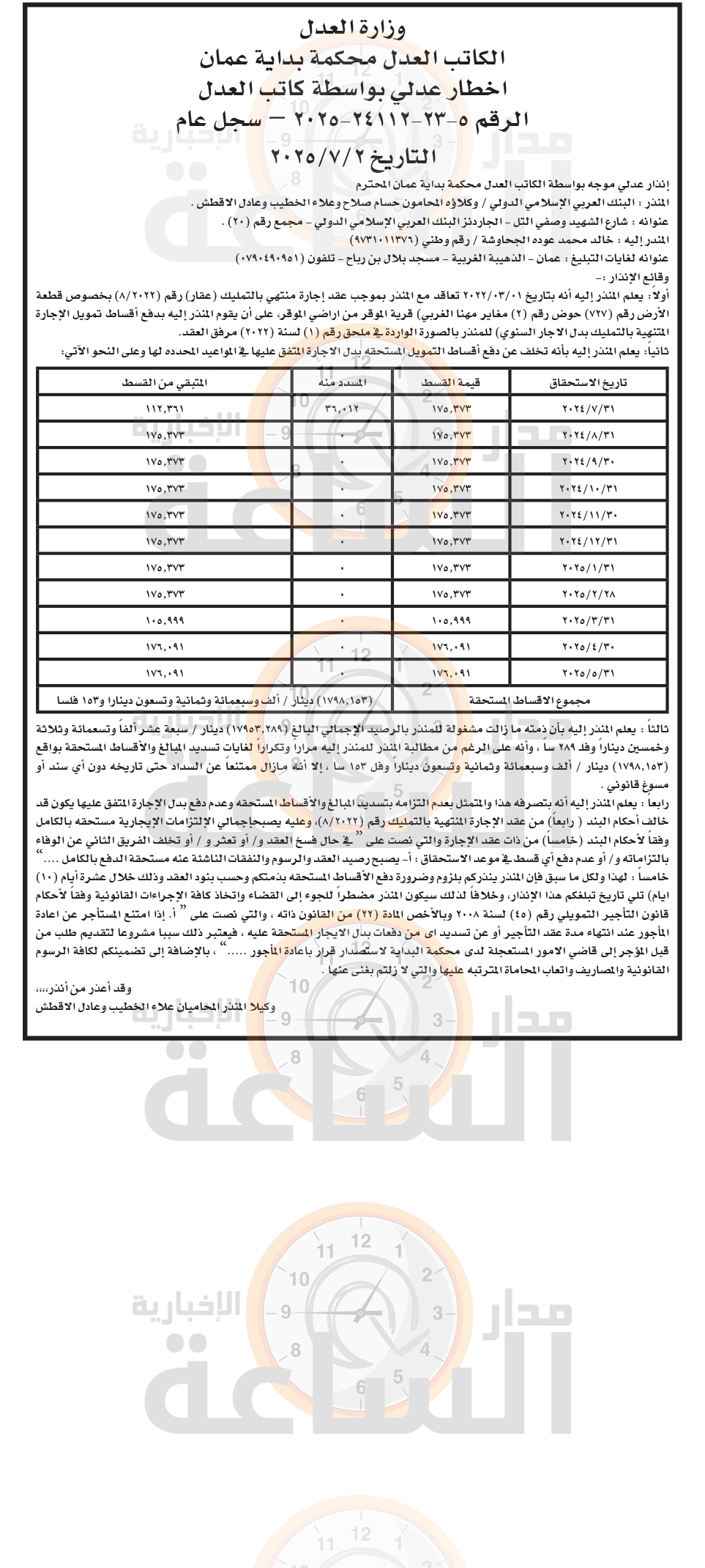 Madar Al-Saa Images 0.13991349045327117