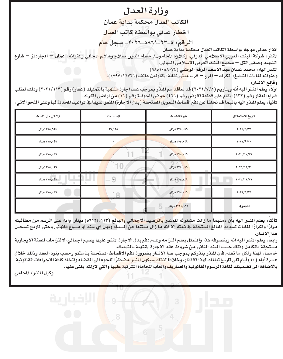 Madar Al-Saa Images 0.6174502767676217