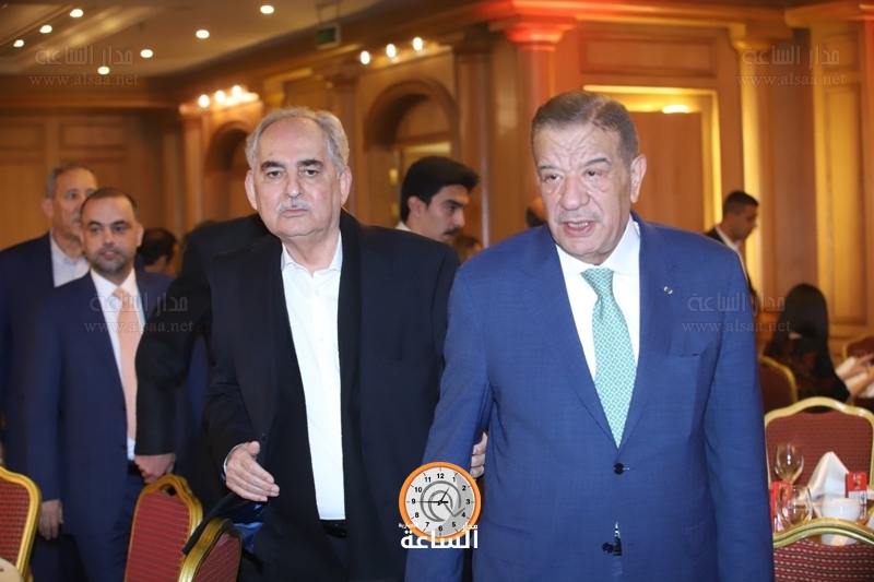 الدغمي والحباشنة في امسية جمعية الإخاء