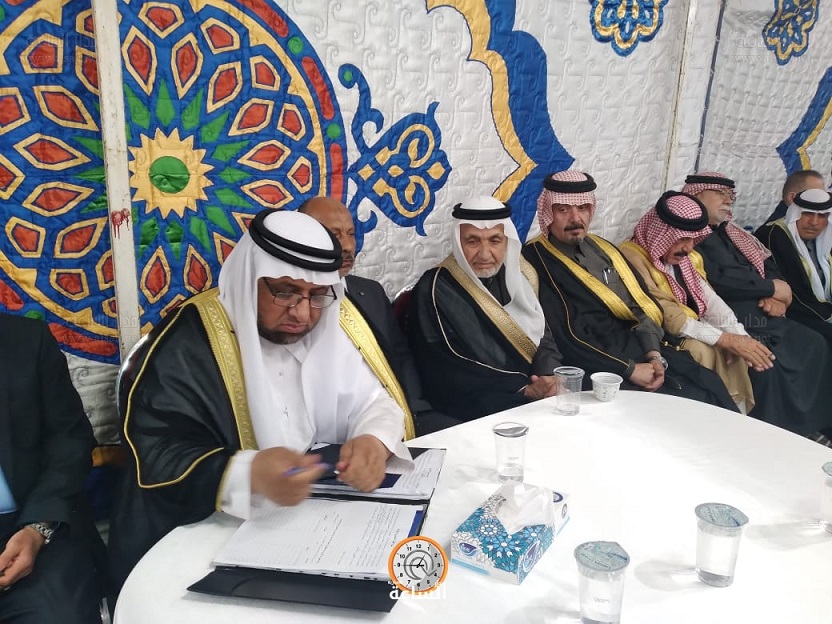 صك عطوة عشائرية باعتراف في حادث