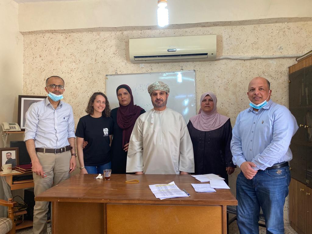 المعمري والحوسني يزوران الكرك ومعان (صور)