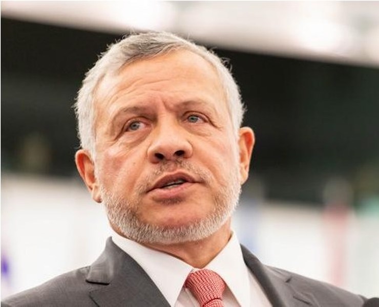 الملك عبدالله الثاني عن وفاة شينزو