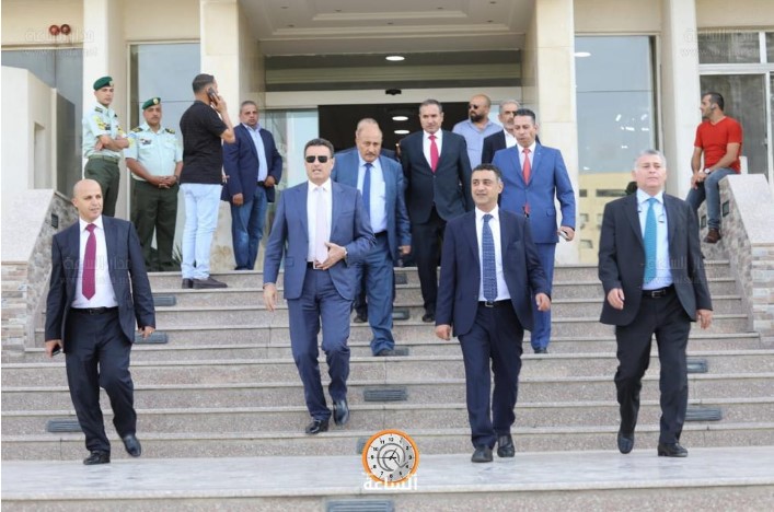 حكومة الخصاونة والاعيان والنواب إلى الديوان