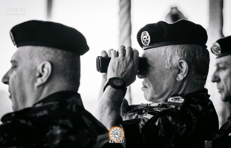 الملك يتابع تمرينا تعبويا نفذته مديرية