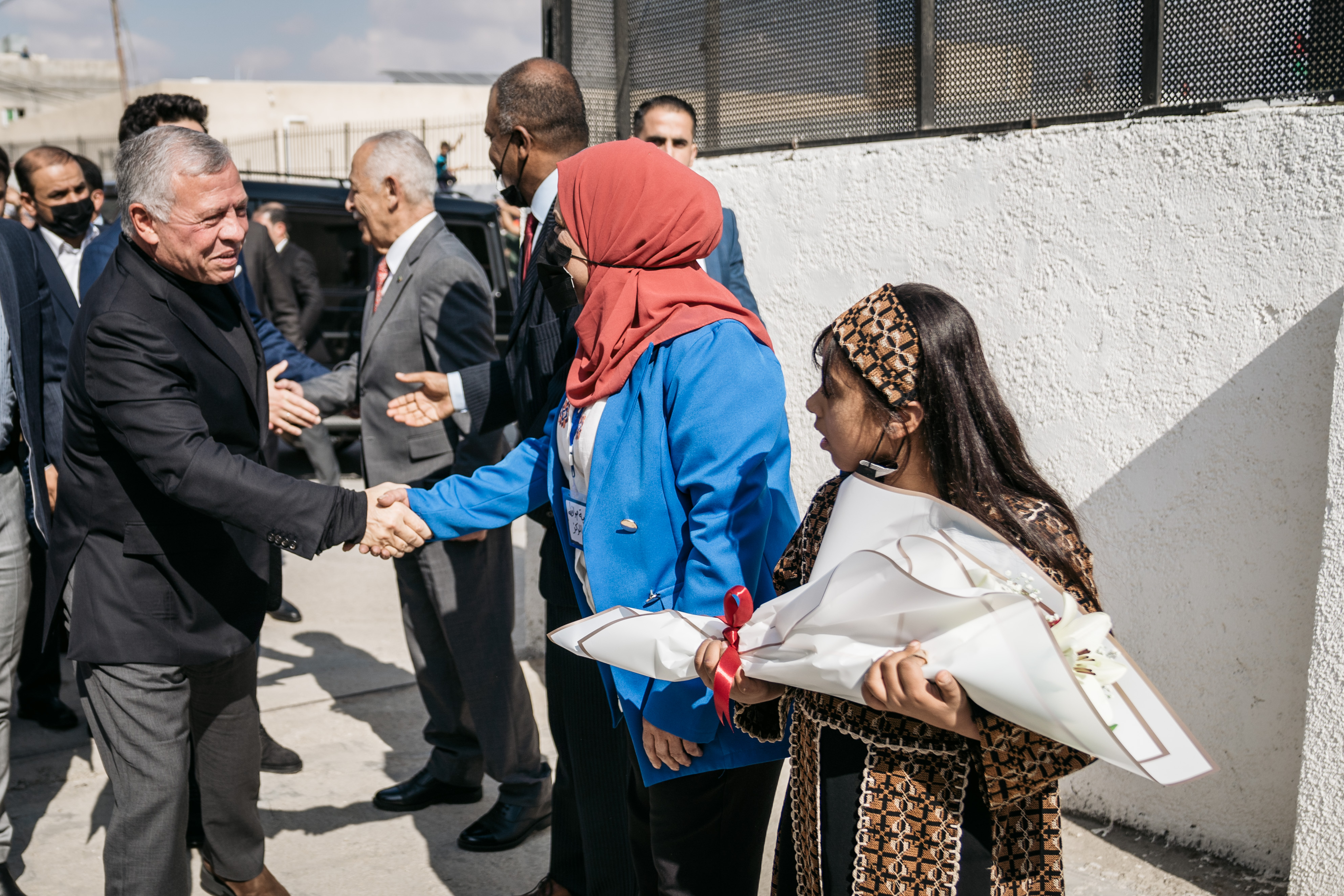 الملك يتفقد مركز التأهيل المجتمعي لذوي