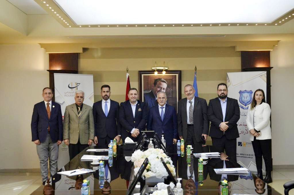 عمّان الأهلية والهيئة العربية للبث الفضائي