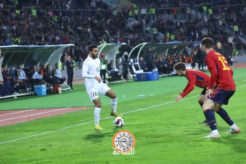 إسبانيا تتفوق على منتخبنا الوطني (1:3)
