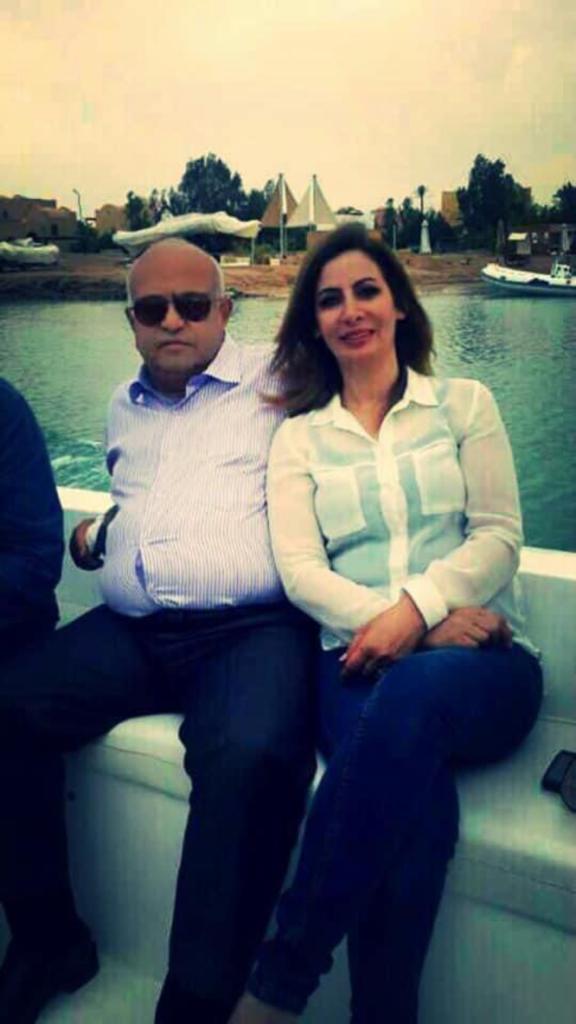 دينا جادالله ترثي زوجها النائب السابق