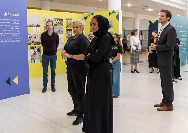 الشيخة هند بنت حمد تزور فعاليات