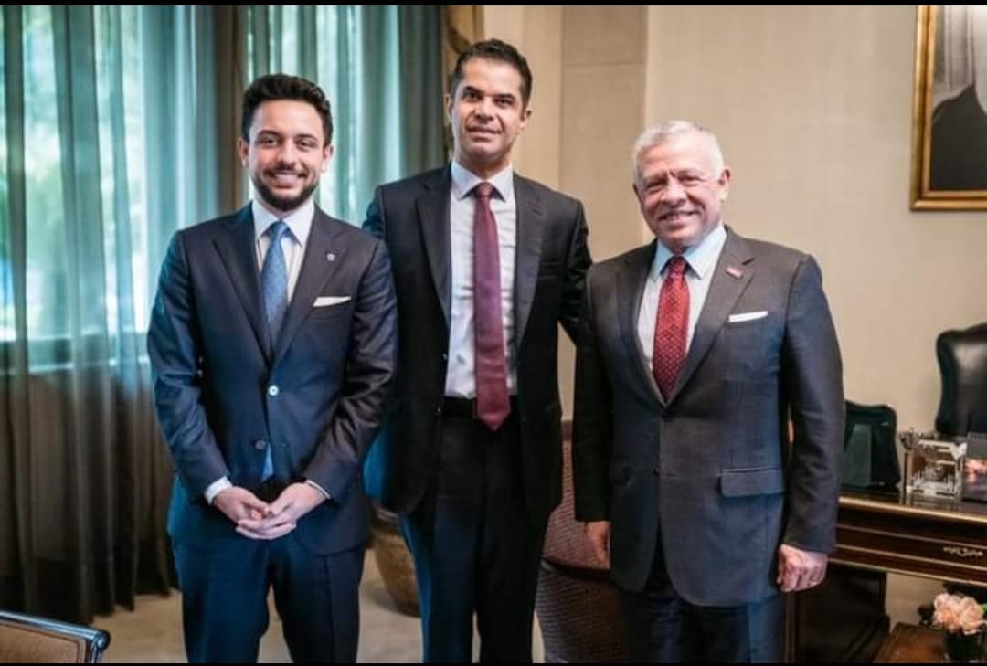 الملك يكرّم شادي الحوراني (صور)