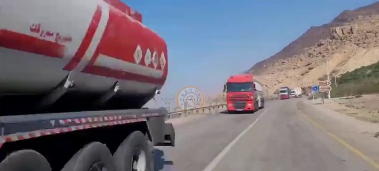 الشاحنات تعبر من عمان للعقبة (فيديو)