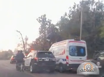 داخل تاكسي في المدينة الرياضية.. وبانتظار