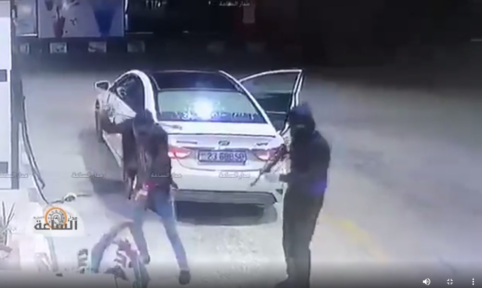 سطو على محطة وقود في الشونة