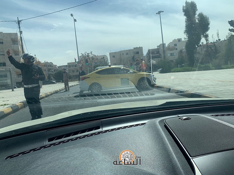 سائق تاكسي يصاب بحالة تشنج عند