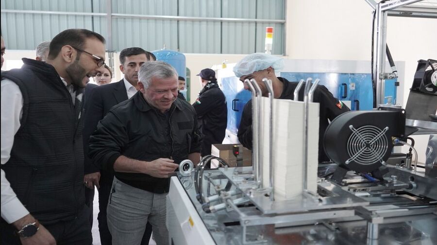 ماذا قال الملك عبدالله الثاني للعمال