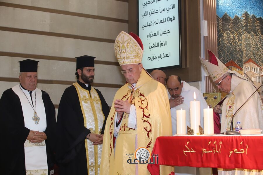 الكاردينال الراعي يقيم قداسا بمناسبة مرور