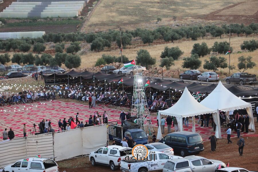 قبيلة بني حسن تقيم احتفالا ضخما