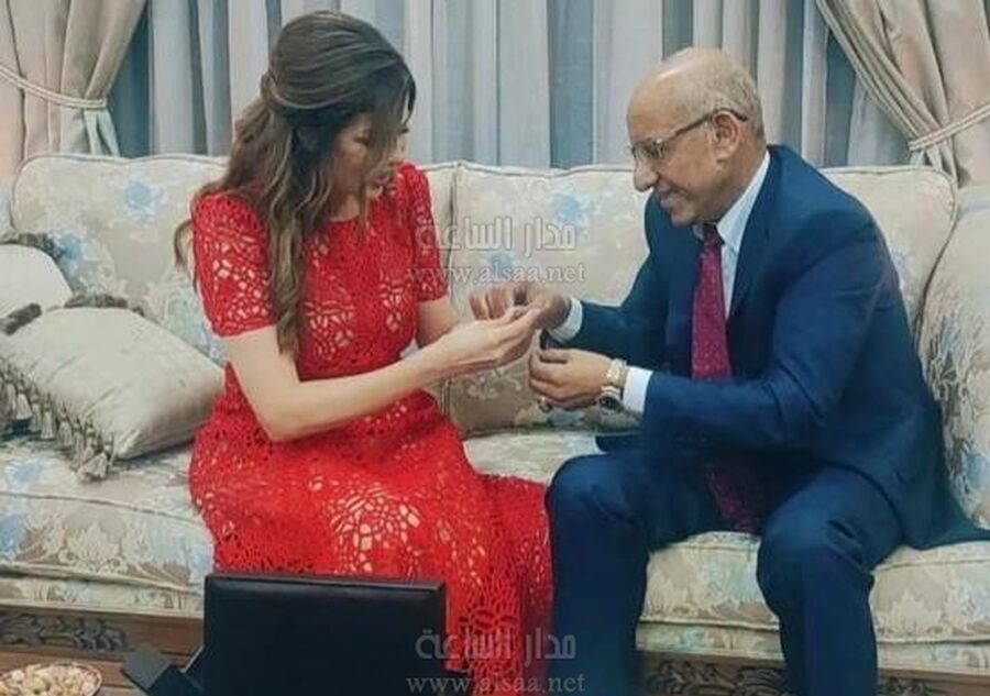 خطوبة المهندس ياسر المناصير والإعلامية لانا