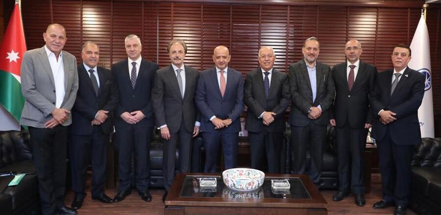 وفد تجاري أردني يزور محافظات عراقية