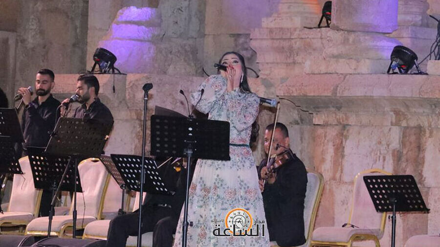 امل شبلي تطرب مهرجان جرش (صور)