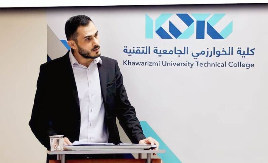 الزميل علي الزعبي الف مبروك