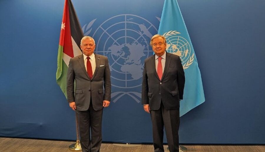 الملك وأنطونيو غوتيريس.. التأكيد على ضرورة