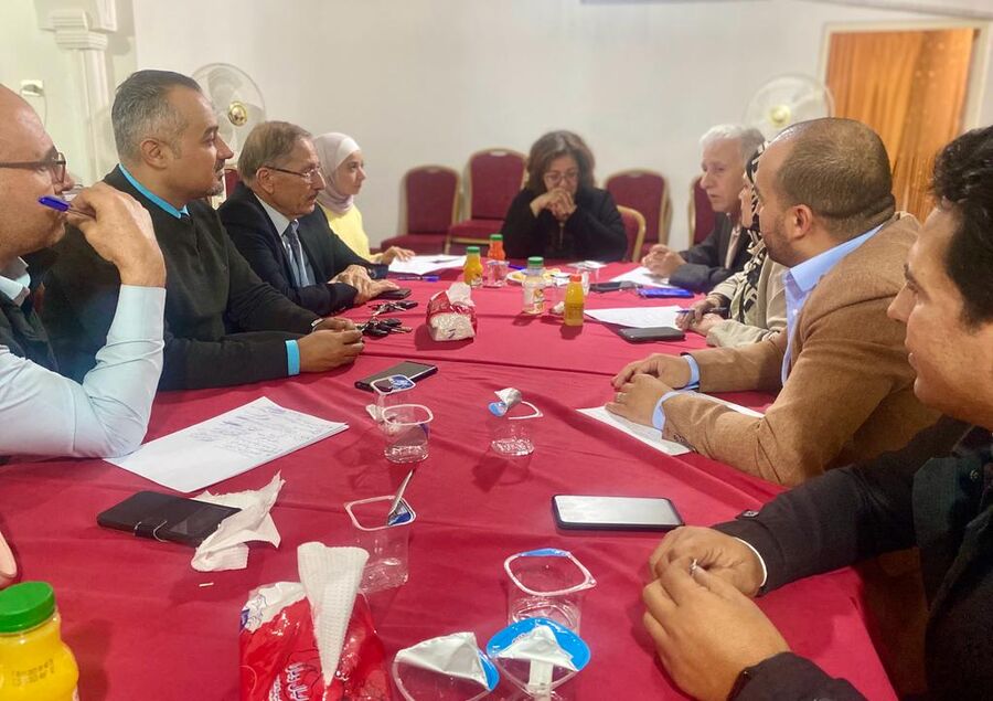 بحث وضع خطة عملية لفريق الدعم