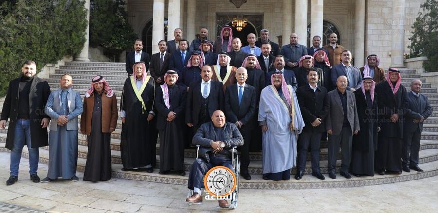 العيسوي يلتقي عشائر البري (صور)