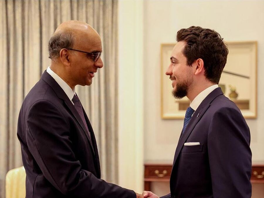 ولي العهد يشكر الرئيس السنغافوري وينشر