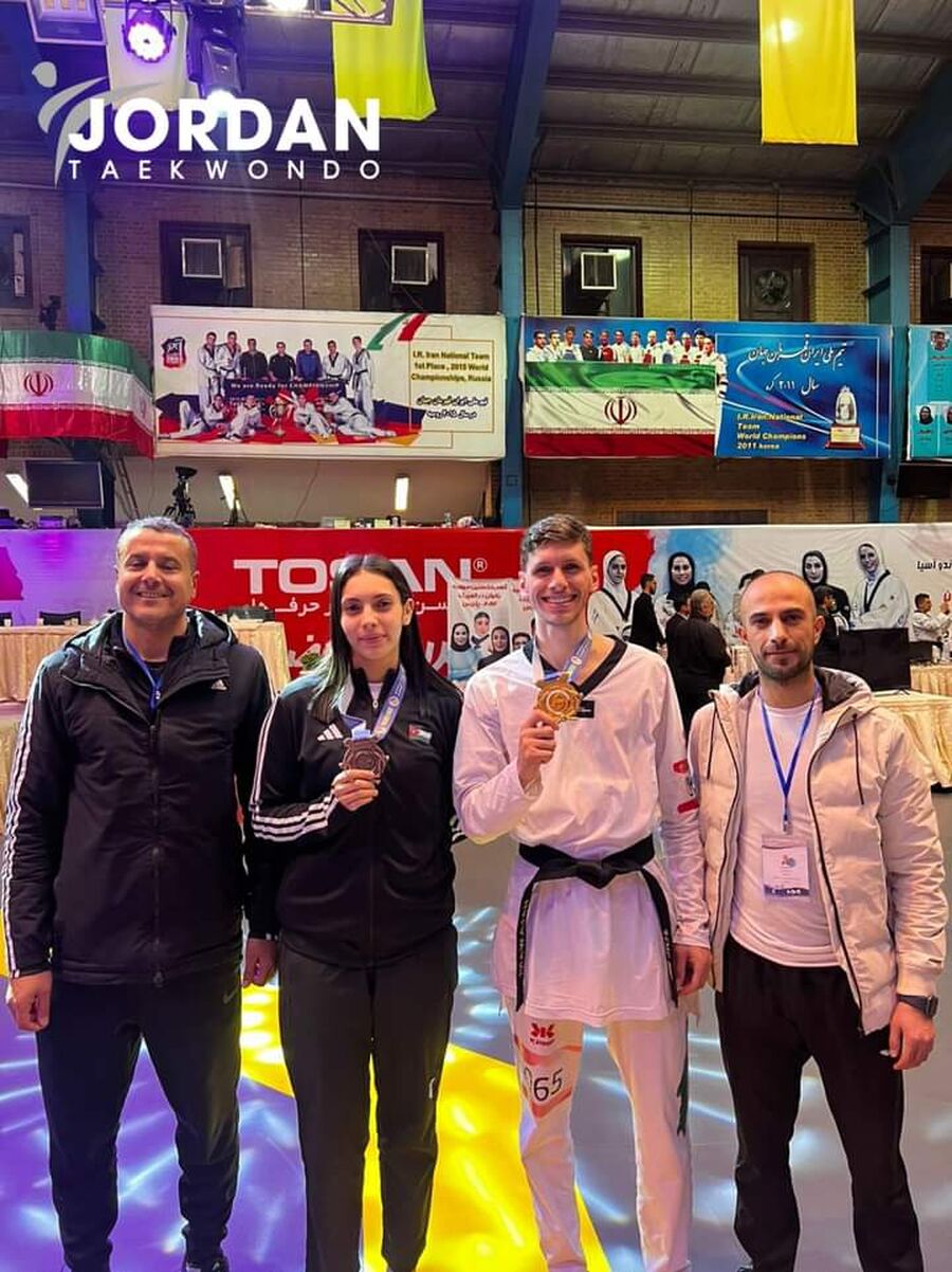 لاعب التايكواندو الحلواني يحصد ميدالية ذهبية