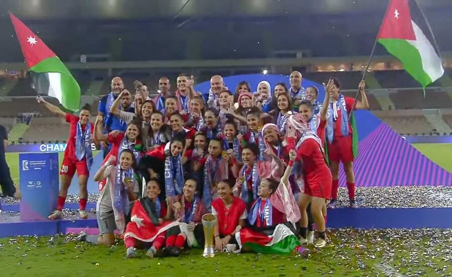 منتخب النشميات بطلا لغرب آسيا للمرة