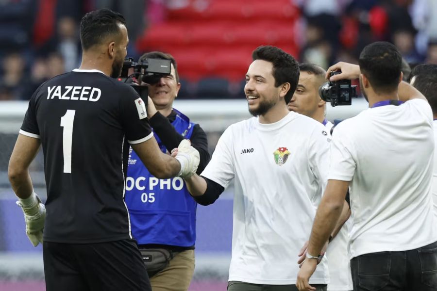 ولي العهد لمنتخب النشامى: شكرا لكم