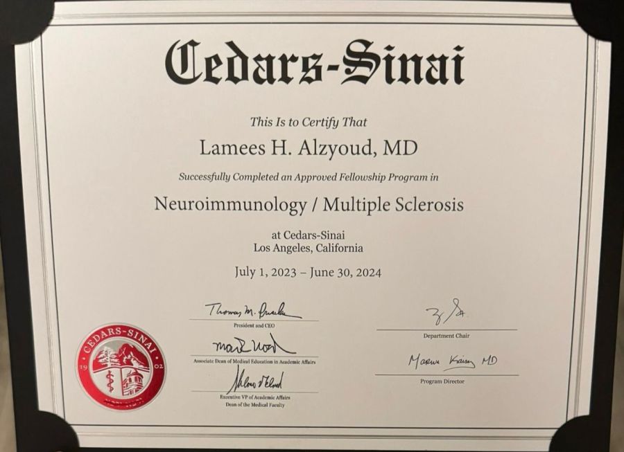 الدكتورة لميس الزيود تعود للأردن بعد