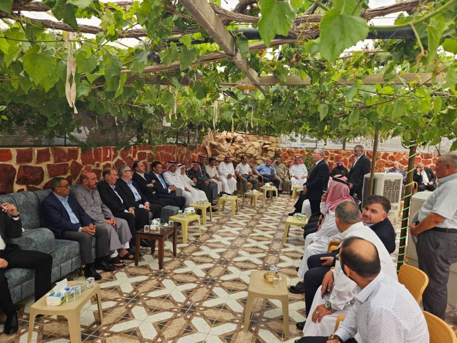 الصفدي والمومني في زيارة ميثاقية ميدانية