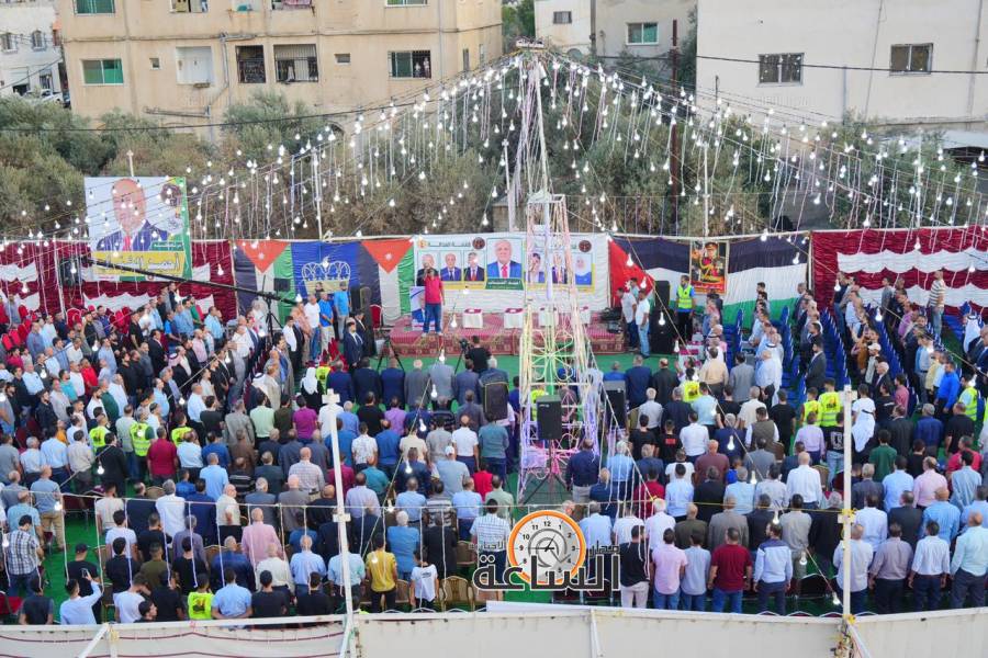 الصريح تحتشد دعما لمرشحها الشياب (صور)