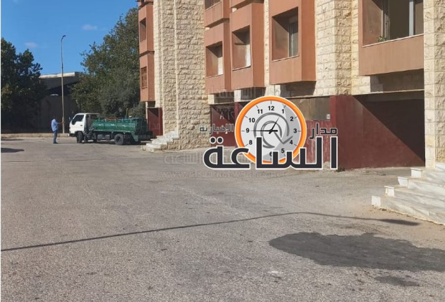 انقطاع المياه عن السكن الجنوبي لجامعة
