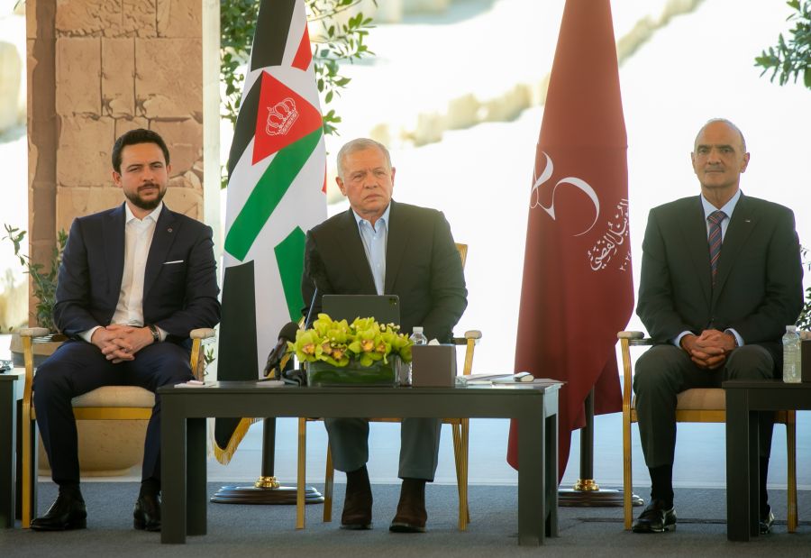 شاهد.. حديث الملك عبدالله الثاني لدى