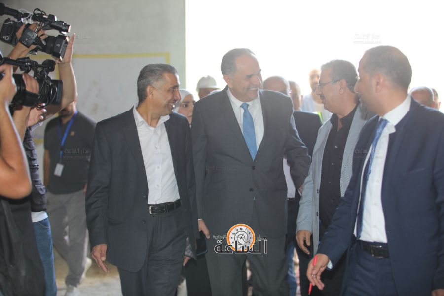 وزير العدل يتفقد سير العمل بمشروع