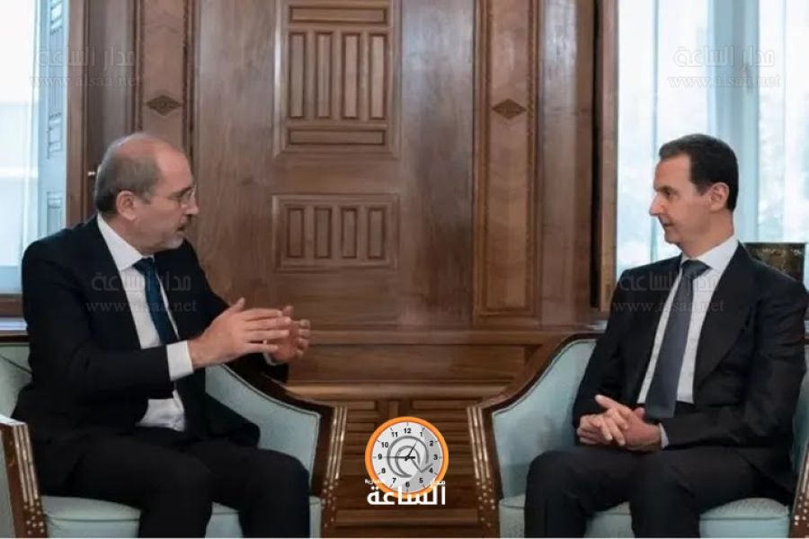 الصفدي ينقل رسالة من الملك للرئيس