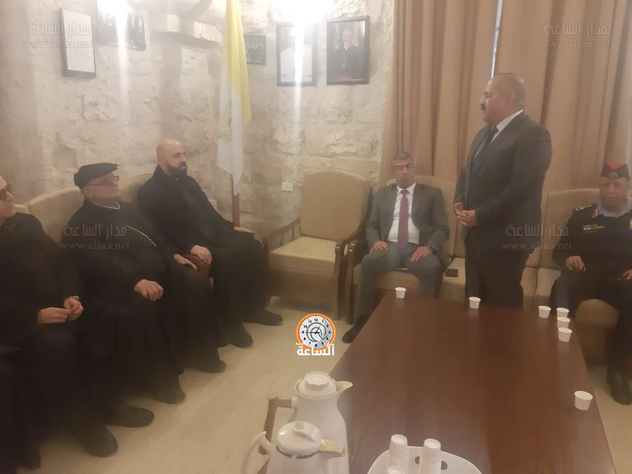 محافظ اربد يهنئ الطوائف المسيحية بالاعياد
