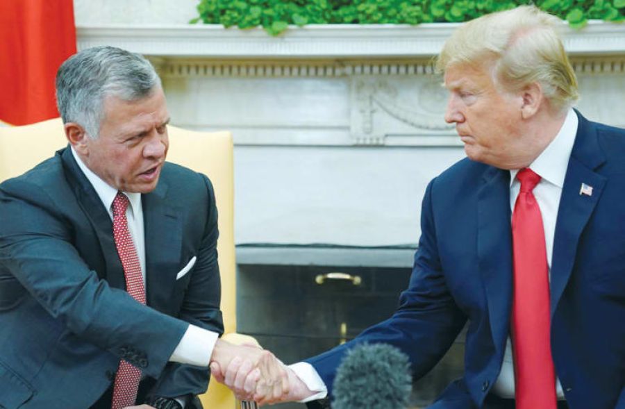 لقاء الملك وترمب.. الساعة 7:30 مساء